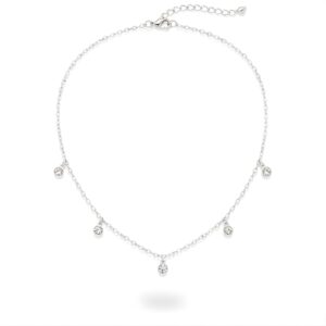 Choker Pingentes Ponto de Luz