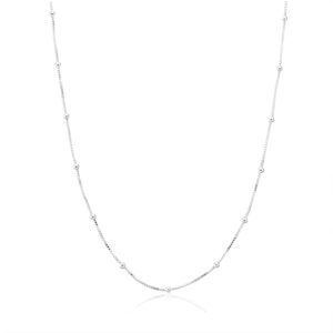 Choker Veneziana com Esferas - Prata 925
