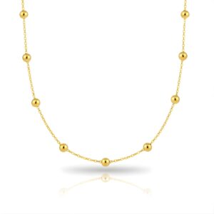 Colar Carrier com Esferas