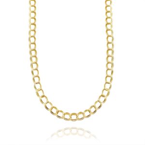 Colar Elo Duplo 6 mm