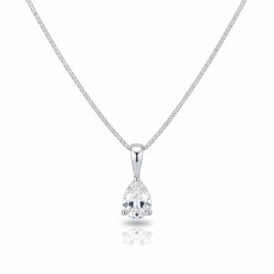 Colar Veneziana Ponto de Luz Gota