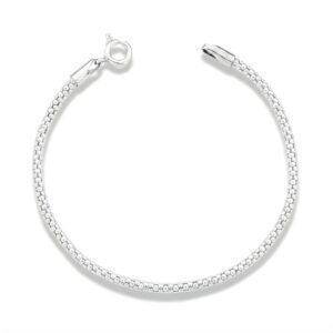 Pulseira Pipoca - Prata 925